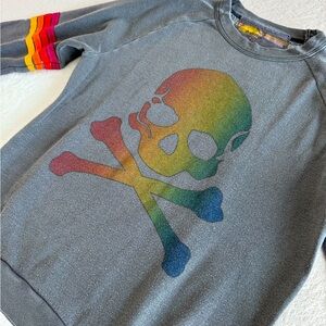Aviator Nation x Soul Cycle Skull Sweatshirt